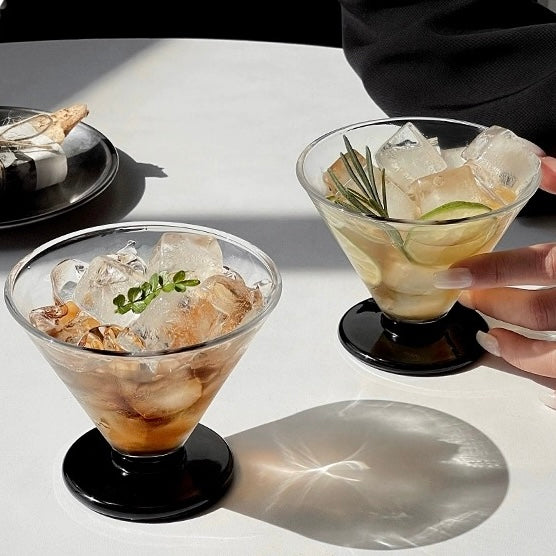 Triangle ice glass