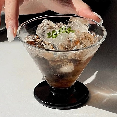 Triangle ice glass