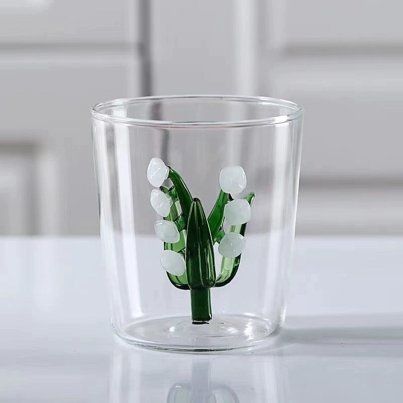 In flower glass