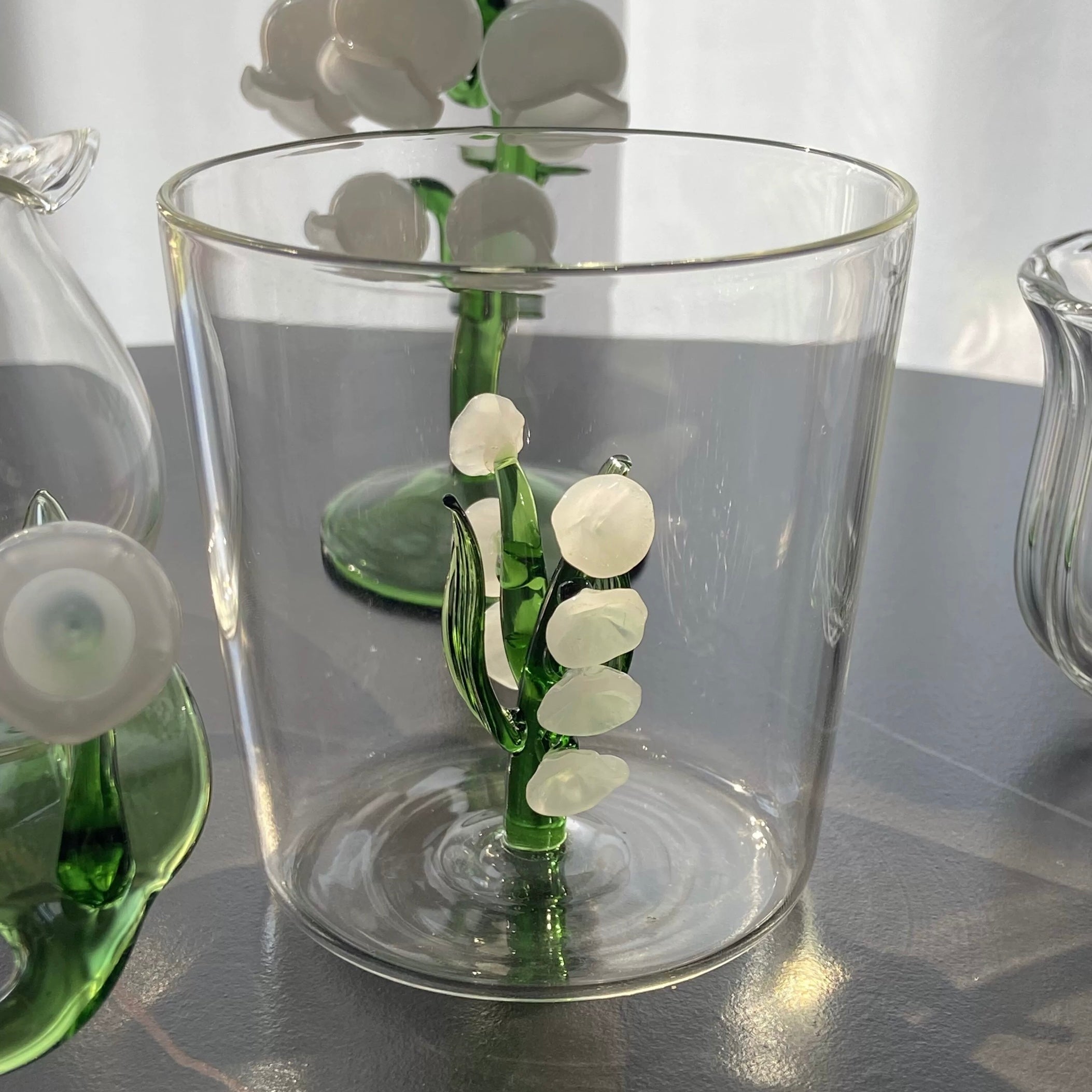 In flower glass