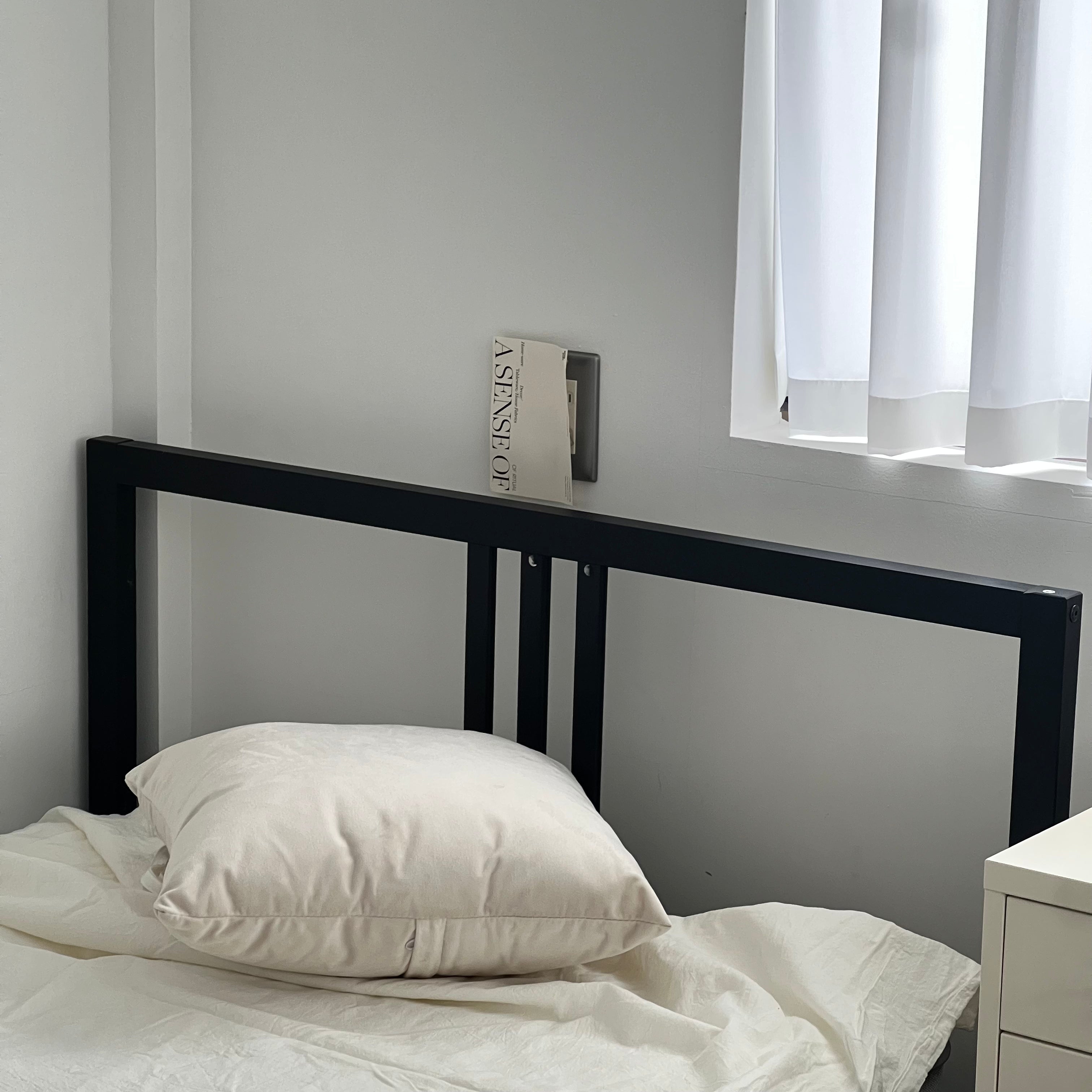 【Market B】FRUGA Wood modern bed -シングル-