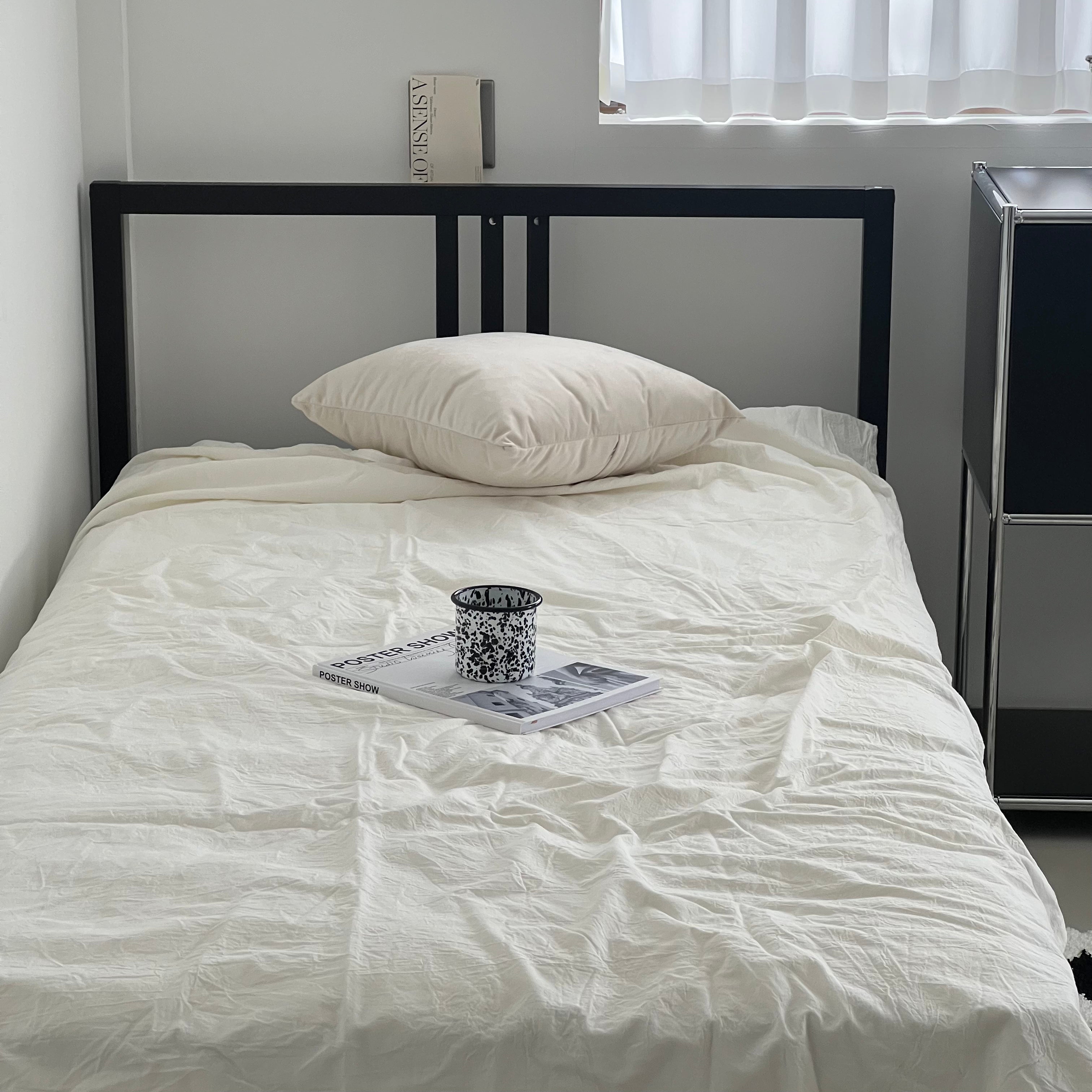 【Market B】FRUGA Wood modern bed -シングル-