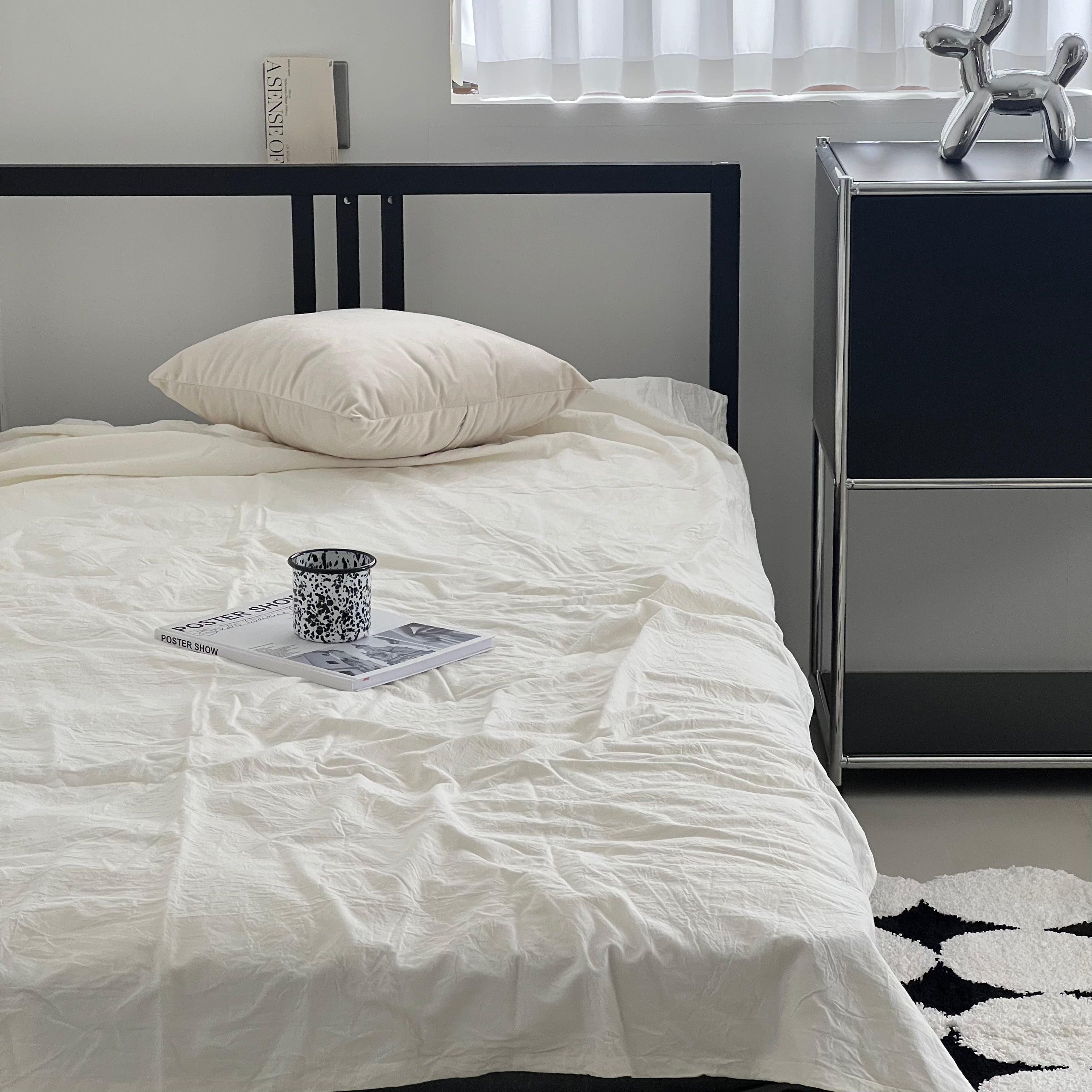 【Market B】FRUGA Wood modern bed -シングル-