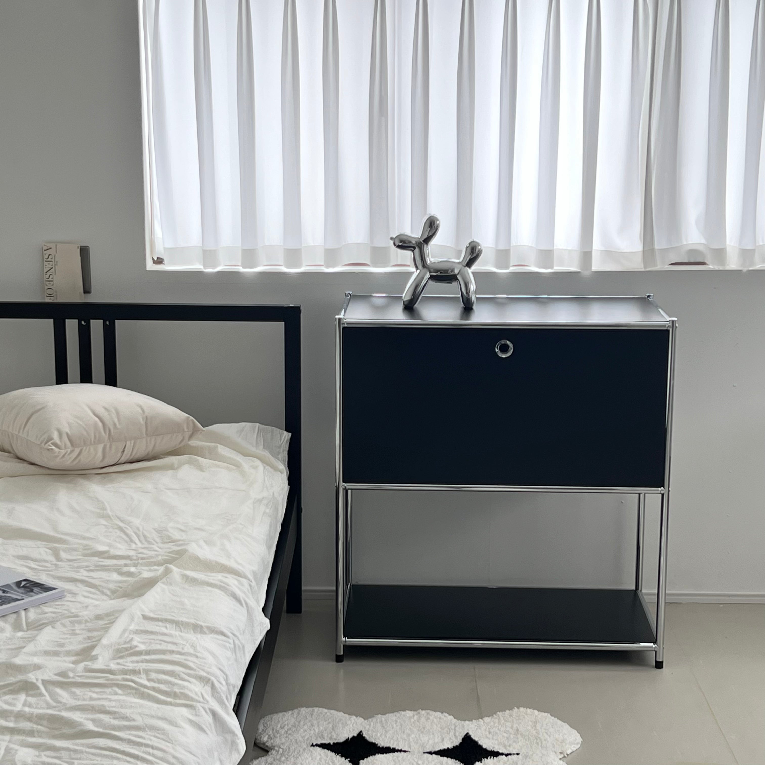 【Market B】FRUGA Wood modern bed -シングル-