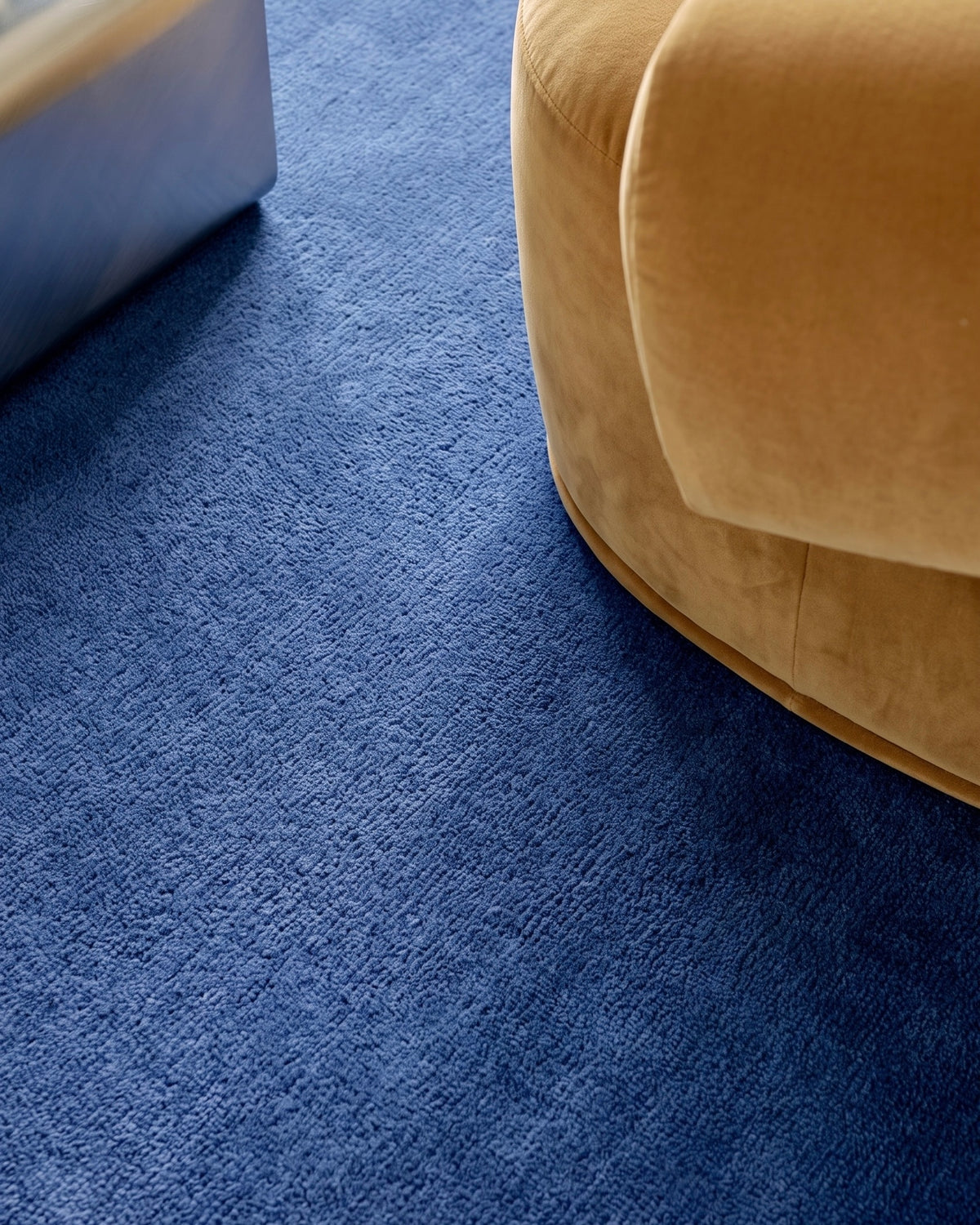 Plain Rug - Riviera Blue