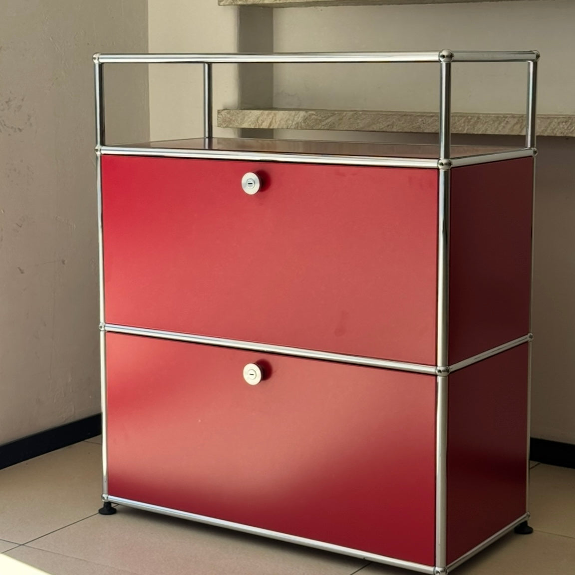 Custom module lock rack