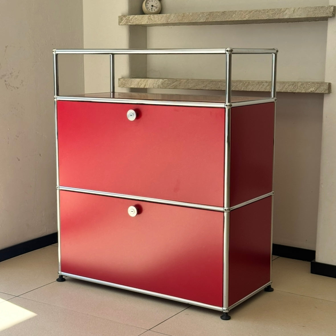 Custom module lock rack