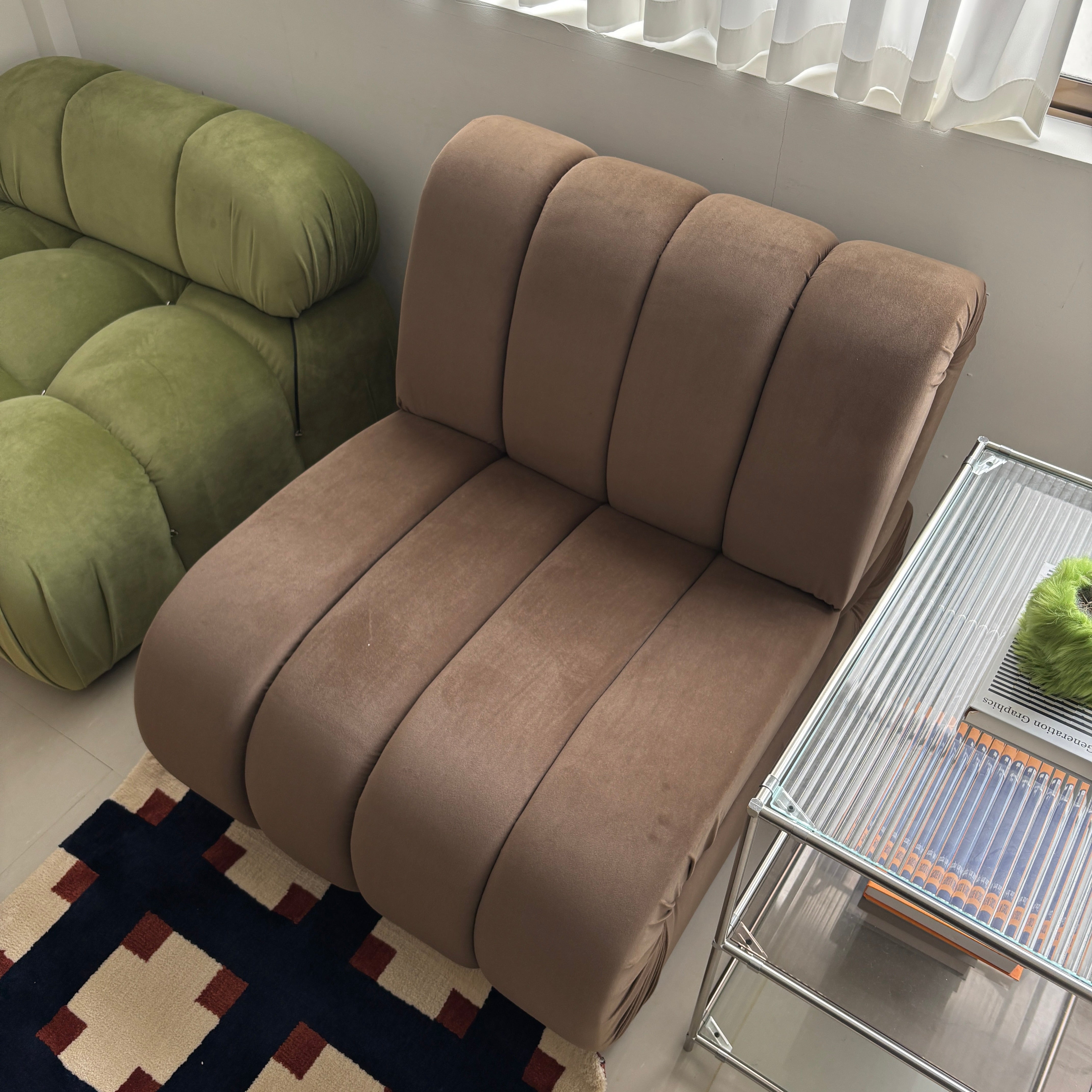 【サンプルSALE】Puff rib sofa