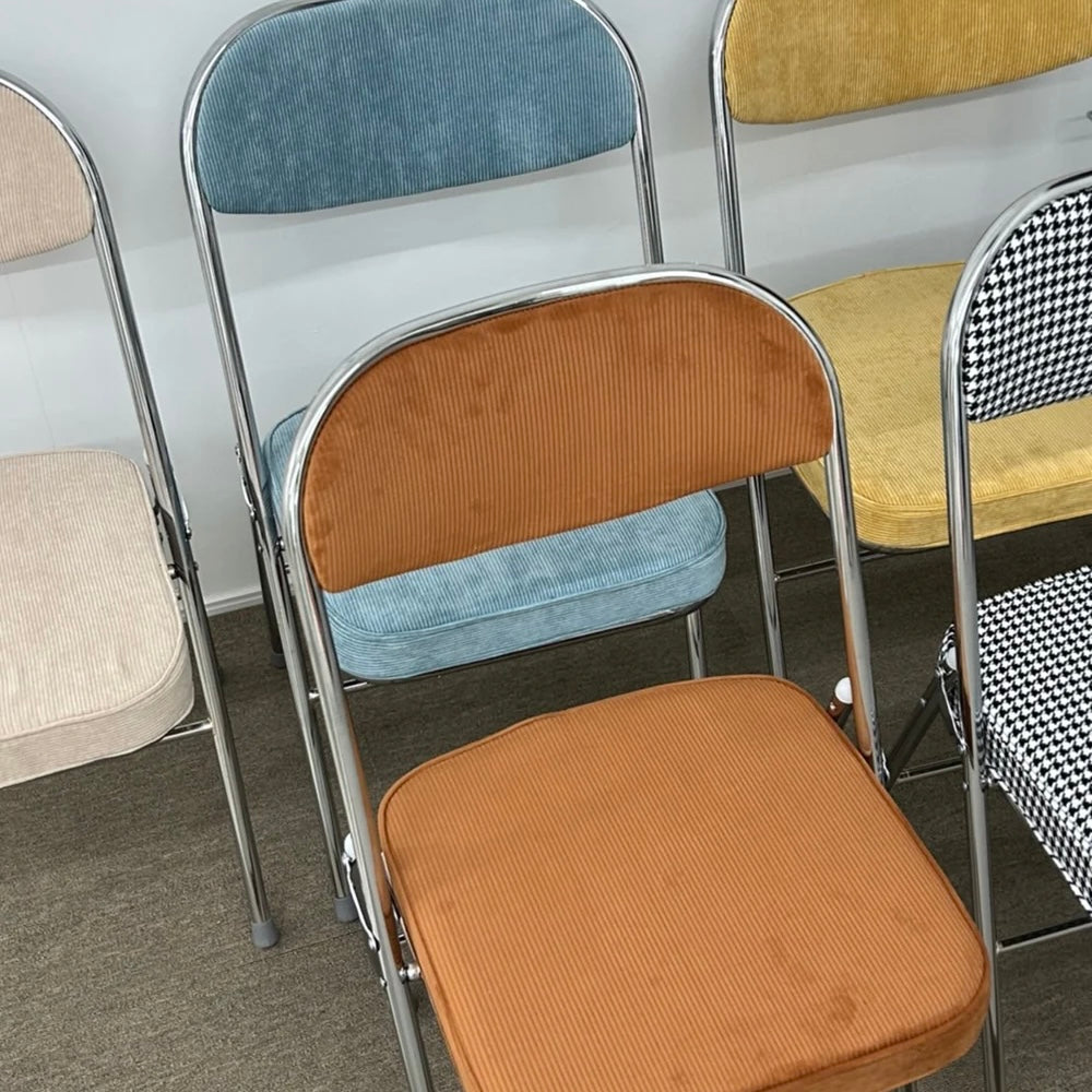 C24 コーデュロイ折り畳みルームチェア 10color