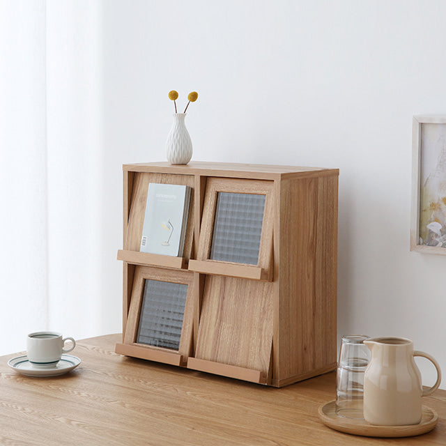 【Market B】FILMON Square wood cabinet -mini-
