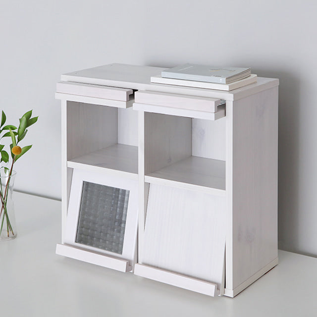 【Market B】FILMON Square wood cabinet -mini-