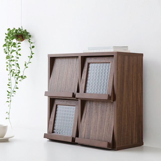 【Market B】FILMON Square wood cabinet -mini-