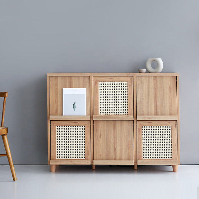 【Market B】BENTAN Natural wood cabinet rack