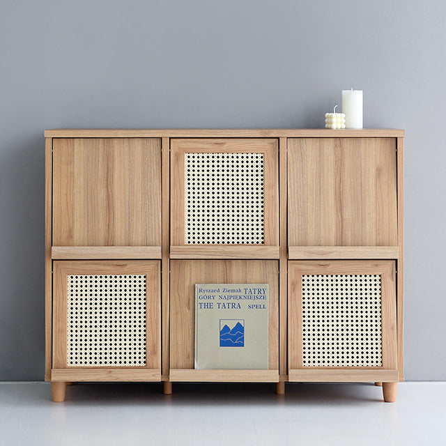【Market B】BENTAN Natural wood cabinet rack