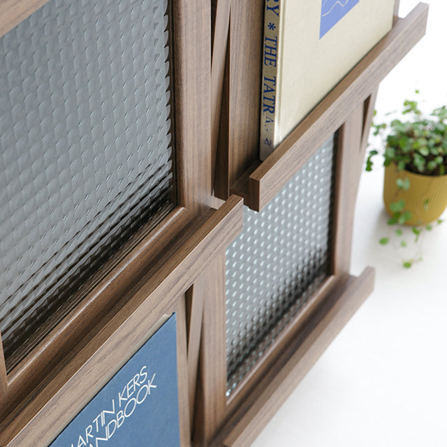 【Market B】FILMON Square wood cabinet -medium-