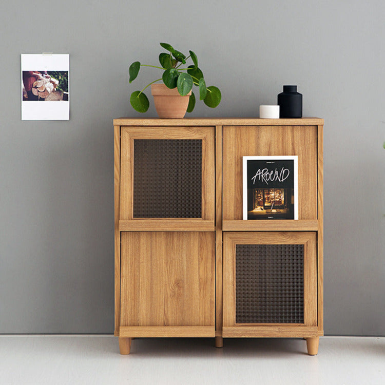 【Market B】FILMON Square wood cabinet -medium-