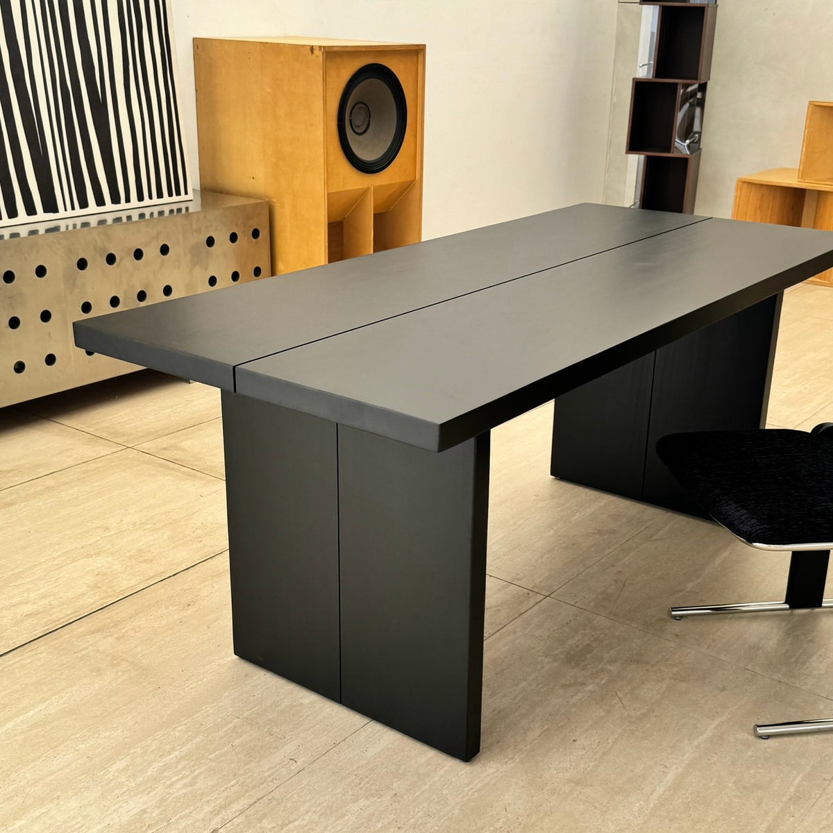 T51 Black Wood Table