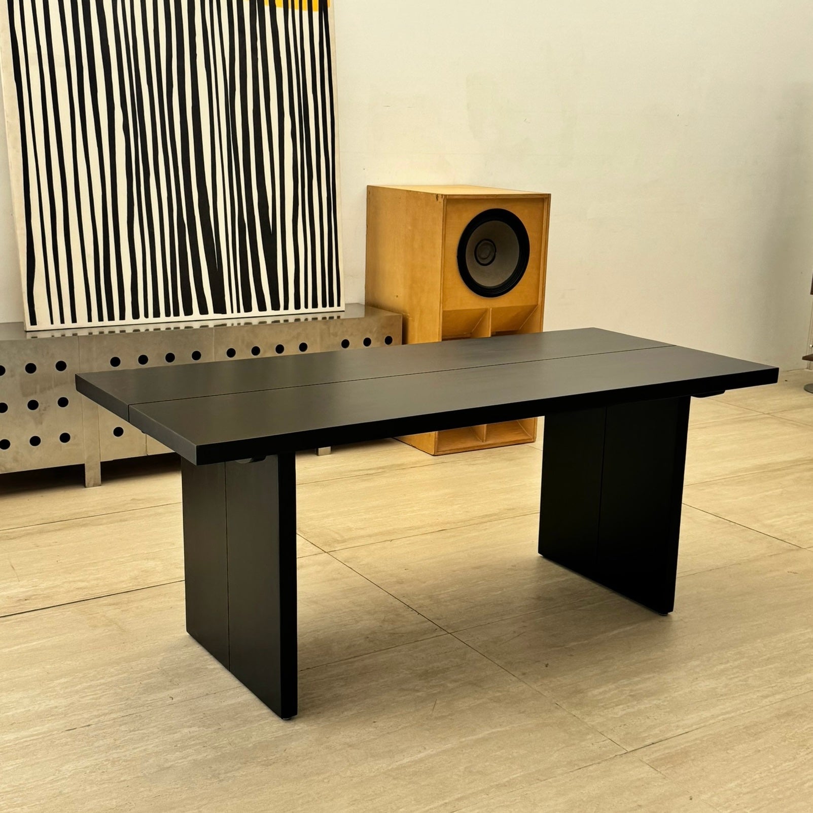 T51 Black Wood Table