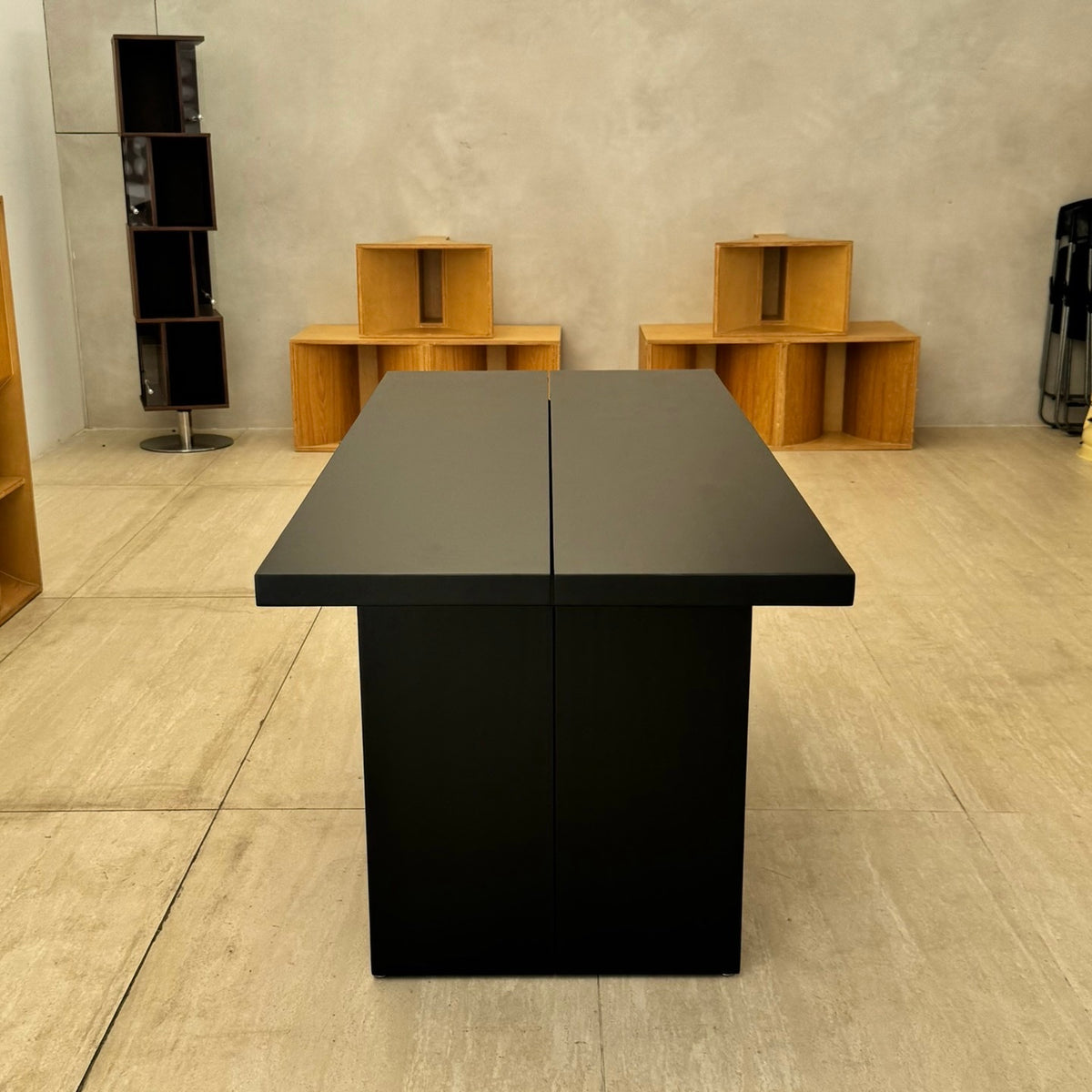 T51 Black Wood Table
