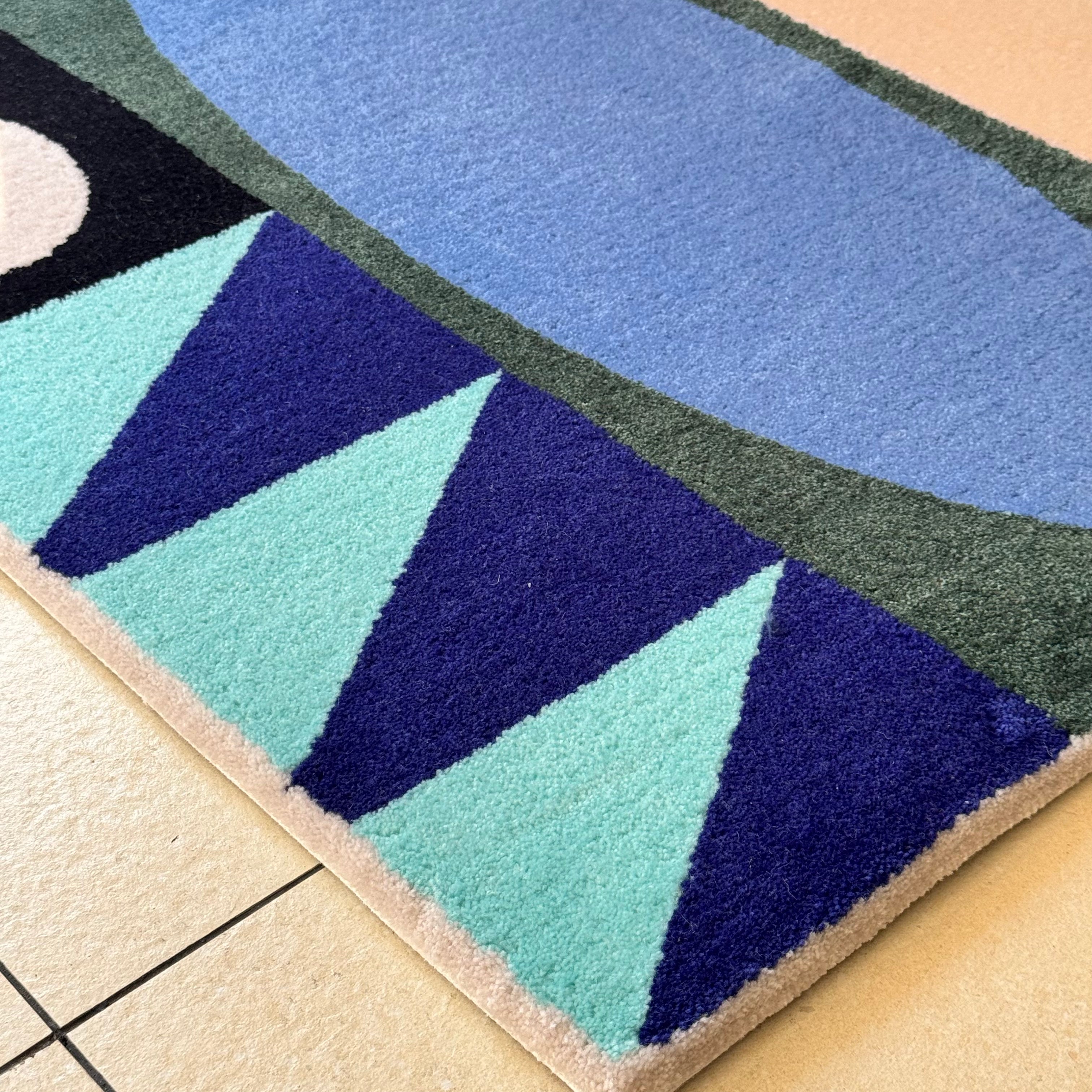 ”Velto” Abstract Collage rug