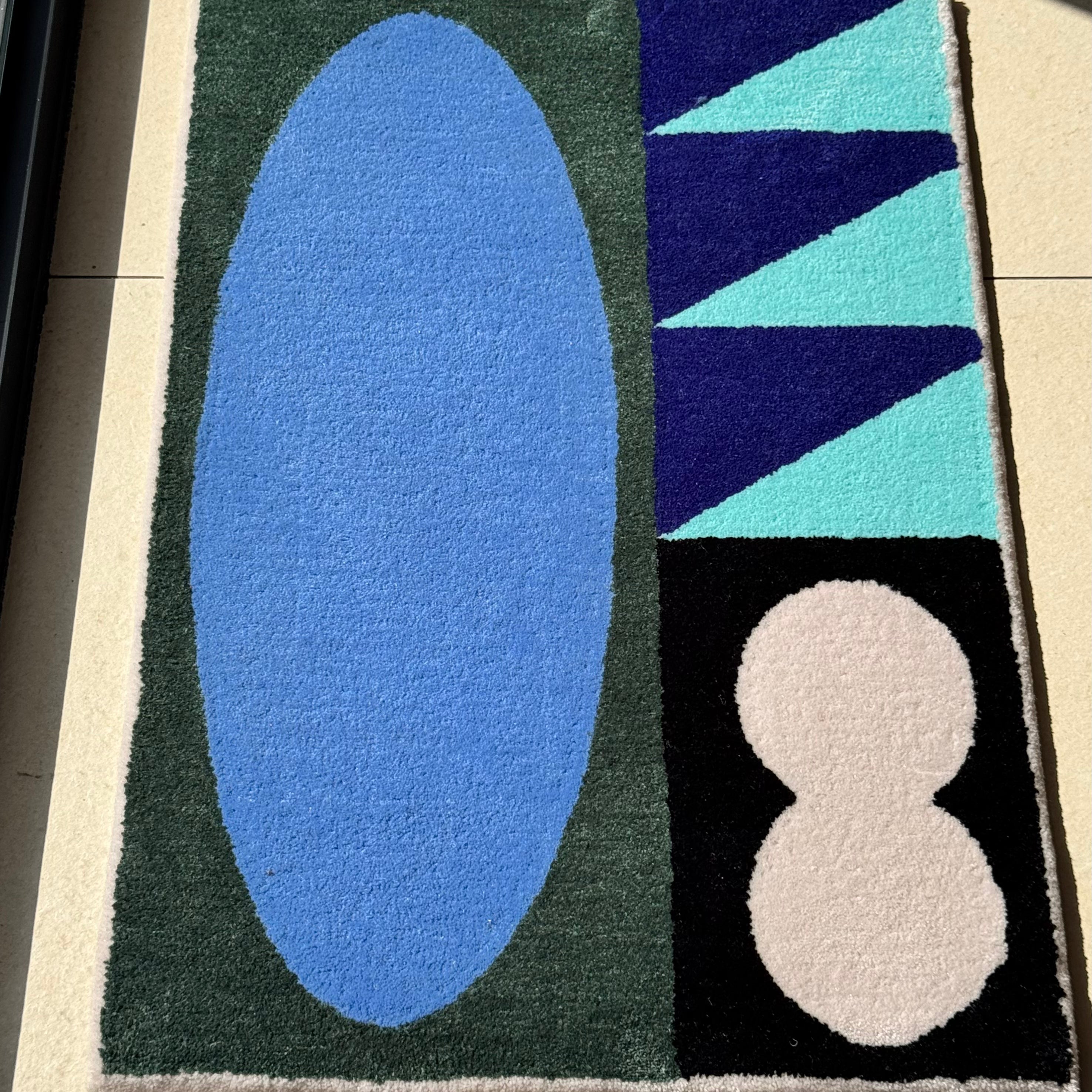 ”Velto” Abstract Collage rug