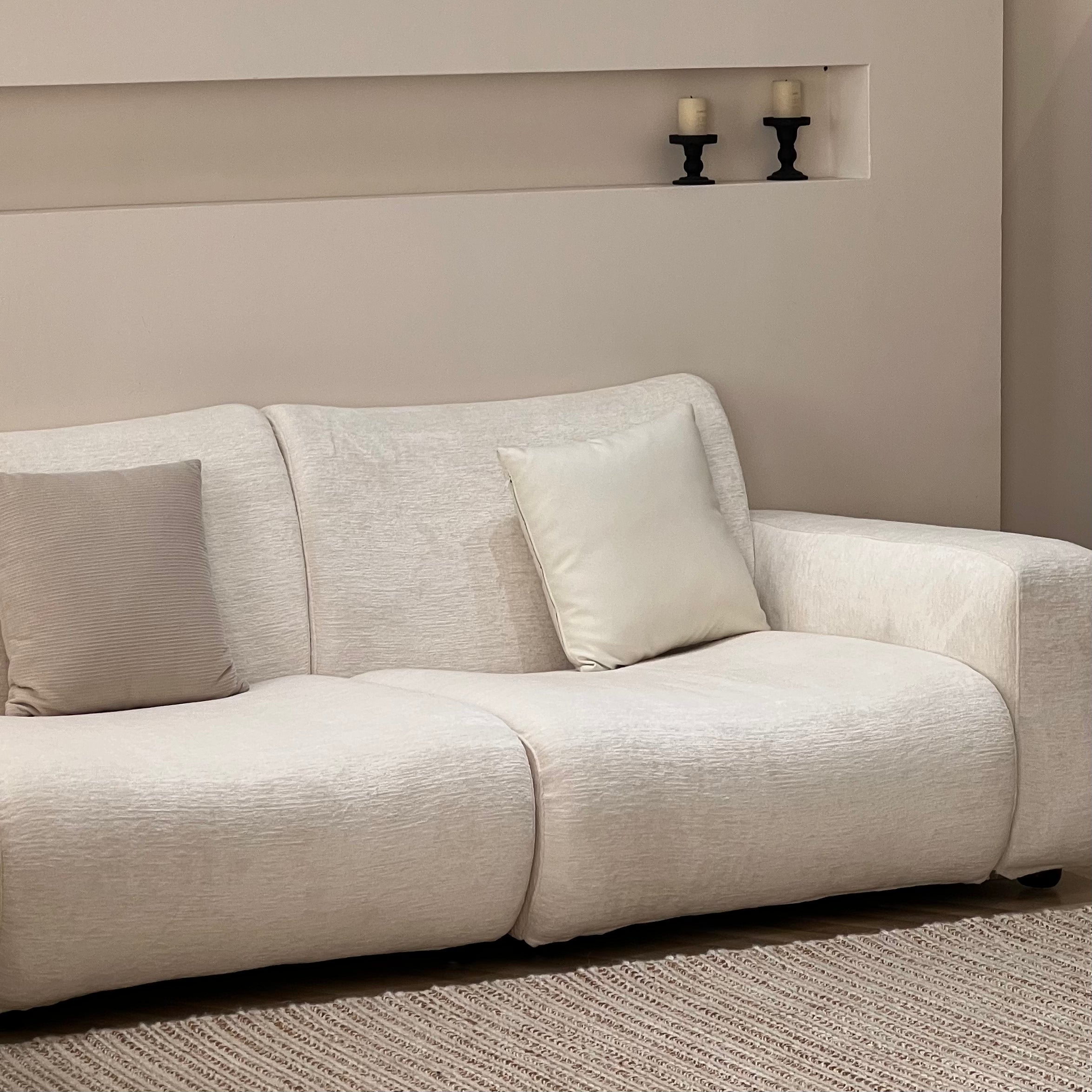 Round modular sofa