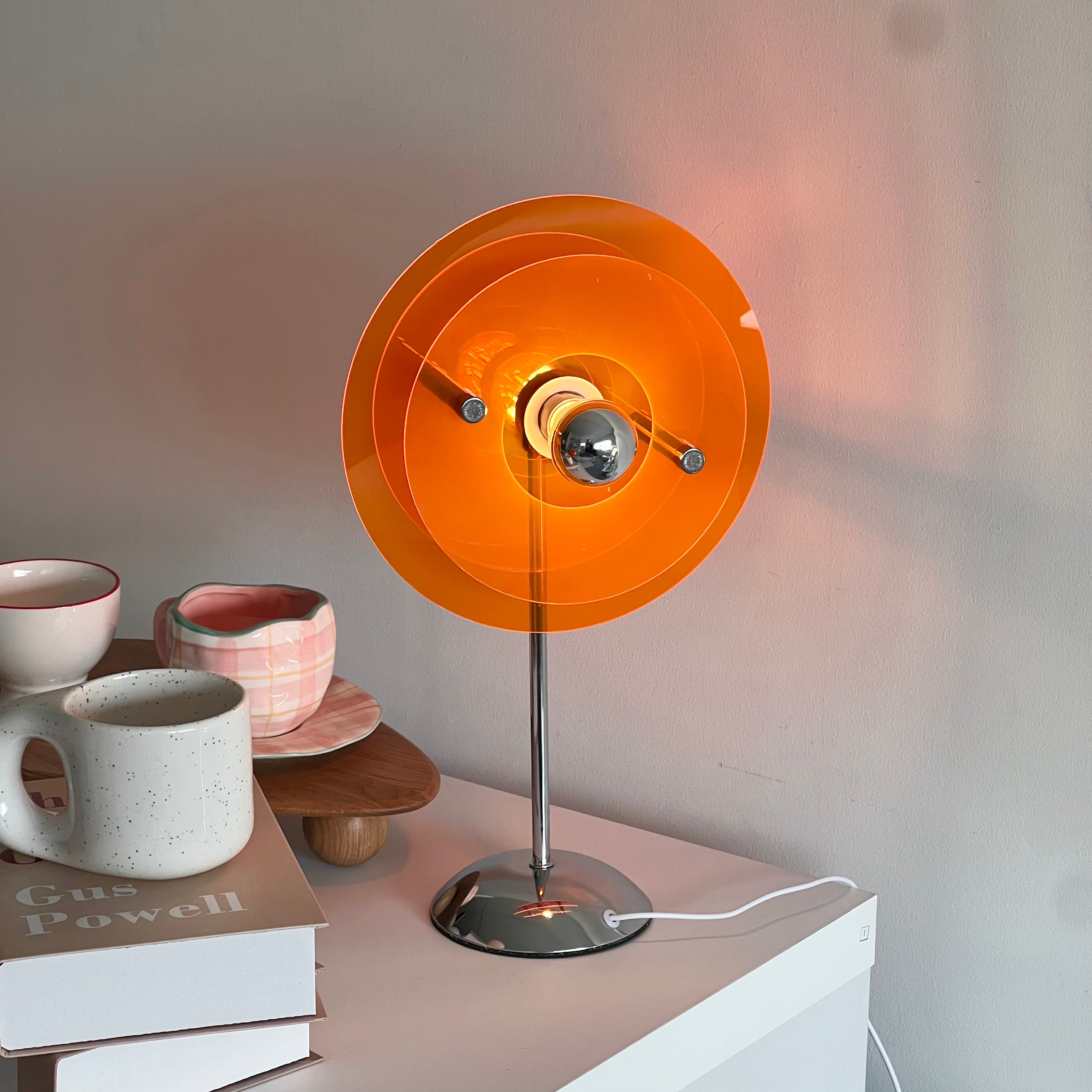 Colorful layer lamp