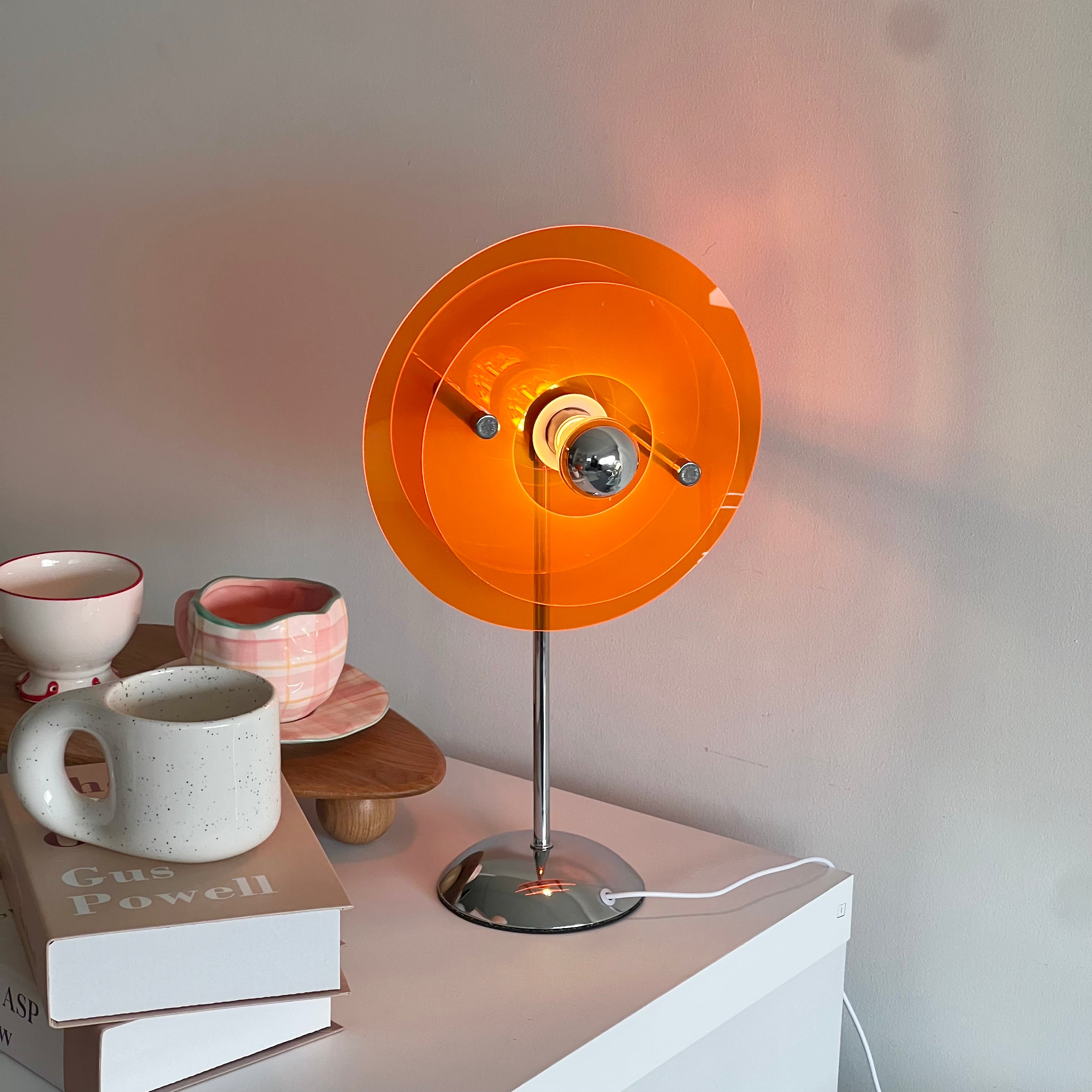 Colorful layer lamp