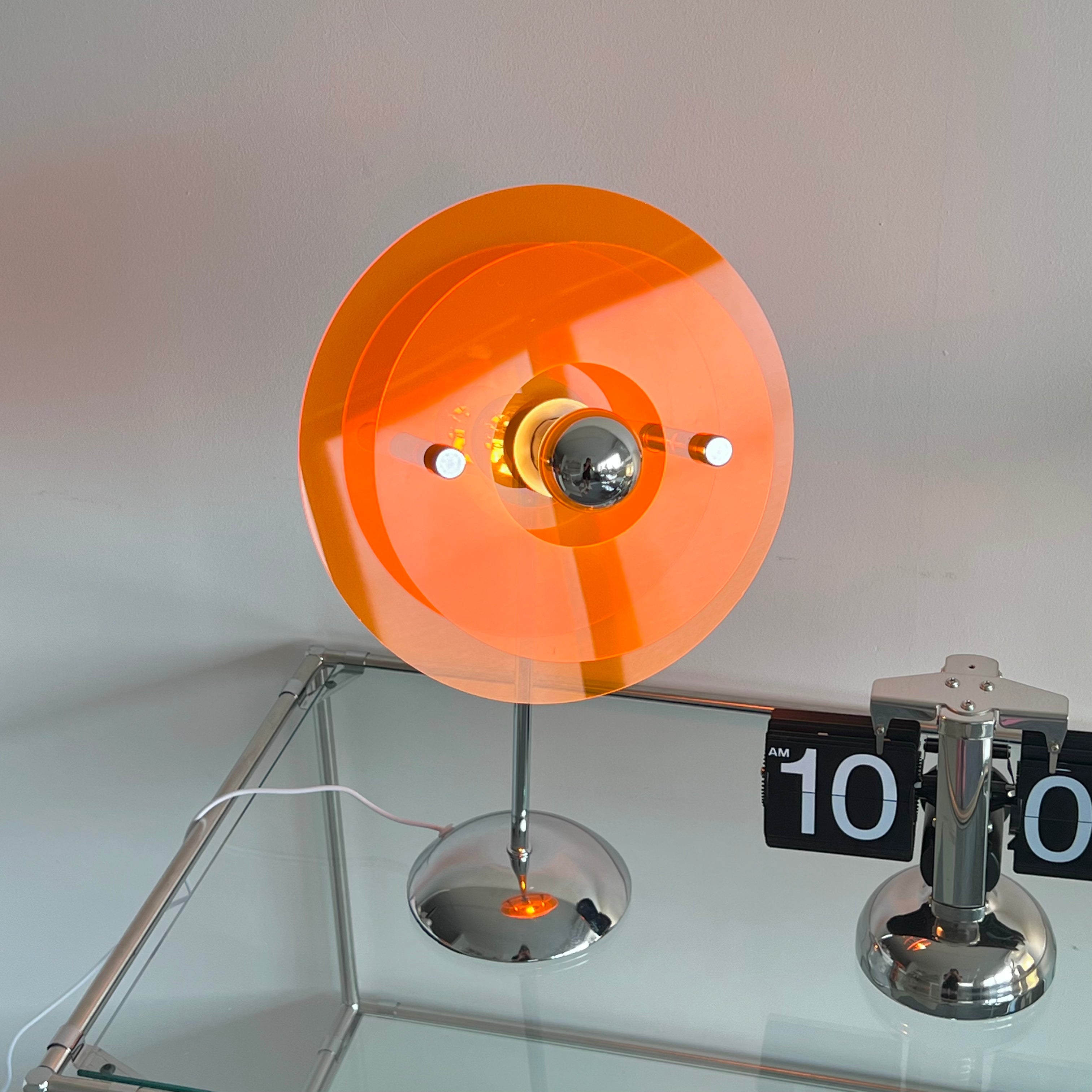 Colorful layer lamp