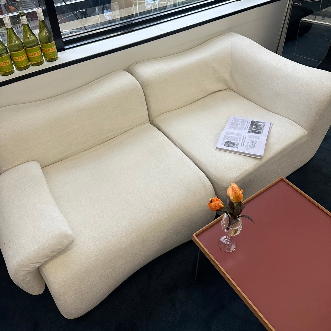 Smooth modular sofa