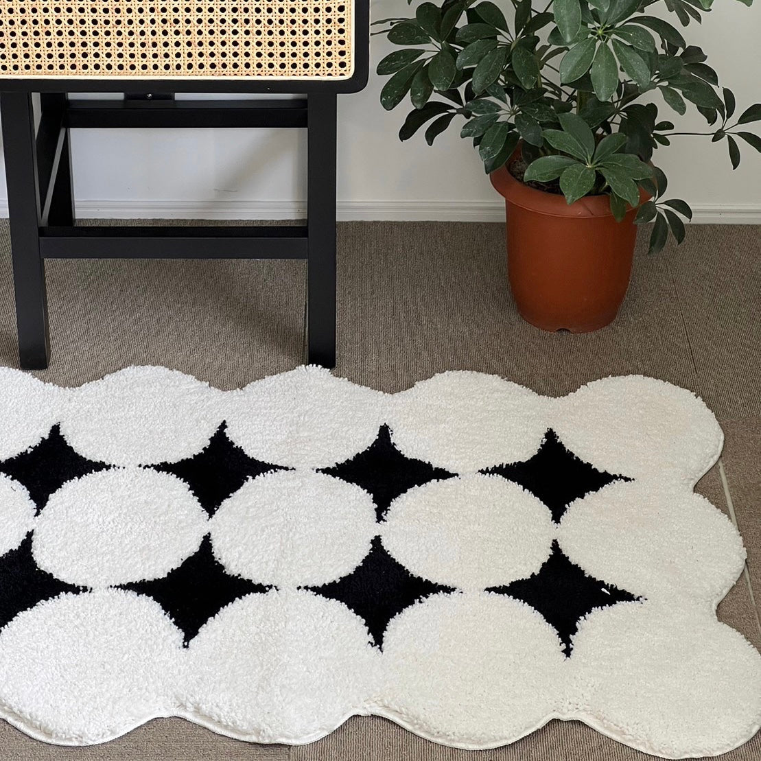 Modern panel Rug