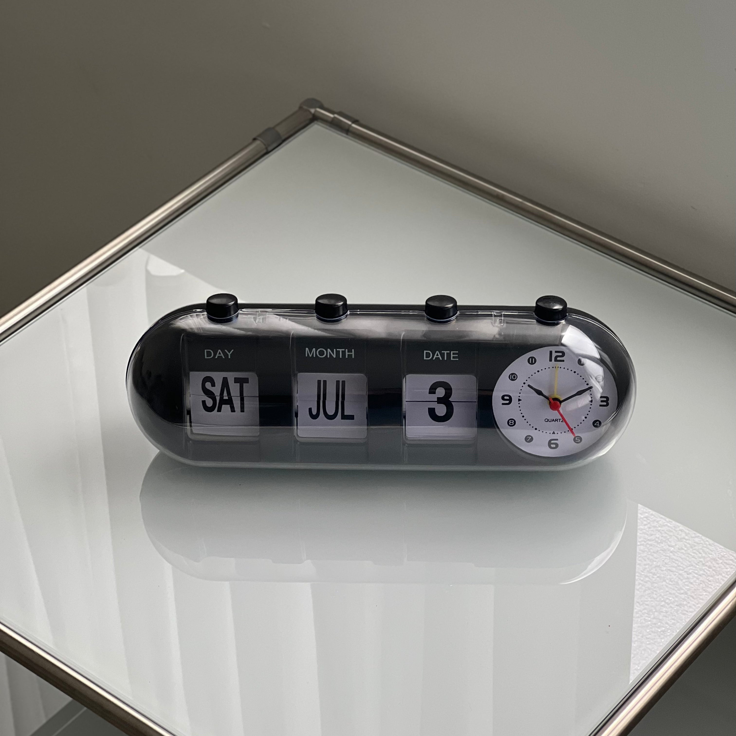 Push rétro clock