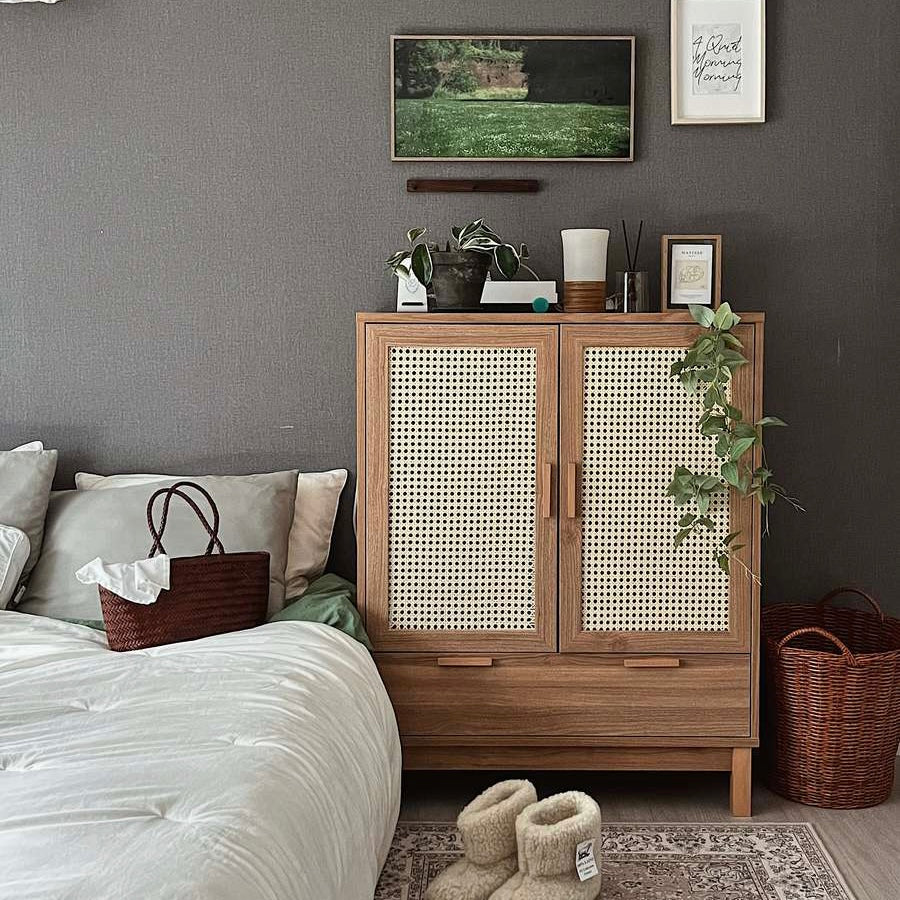 【Market B】BENTAN Rattan cabinet