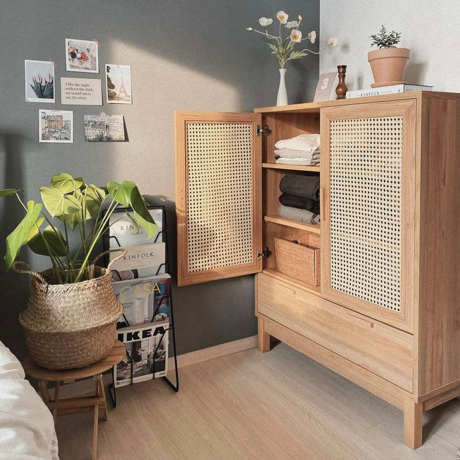 【Market B】BENTAN Rattan cabinet
