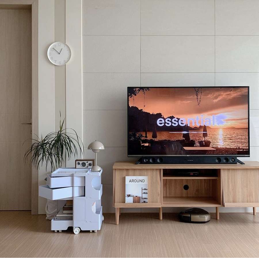 【Market B】 FILMON Side magazine TV rack