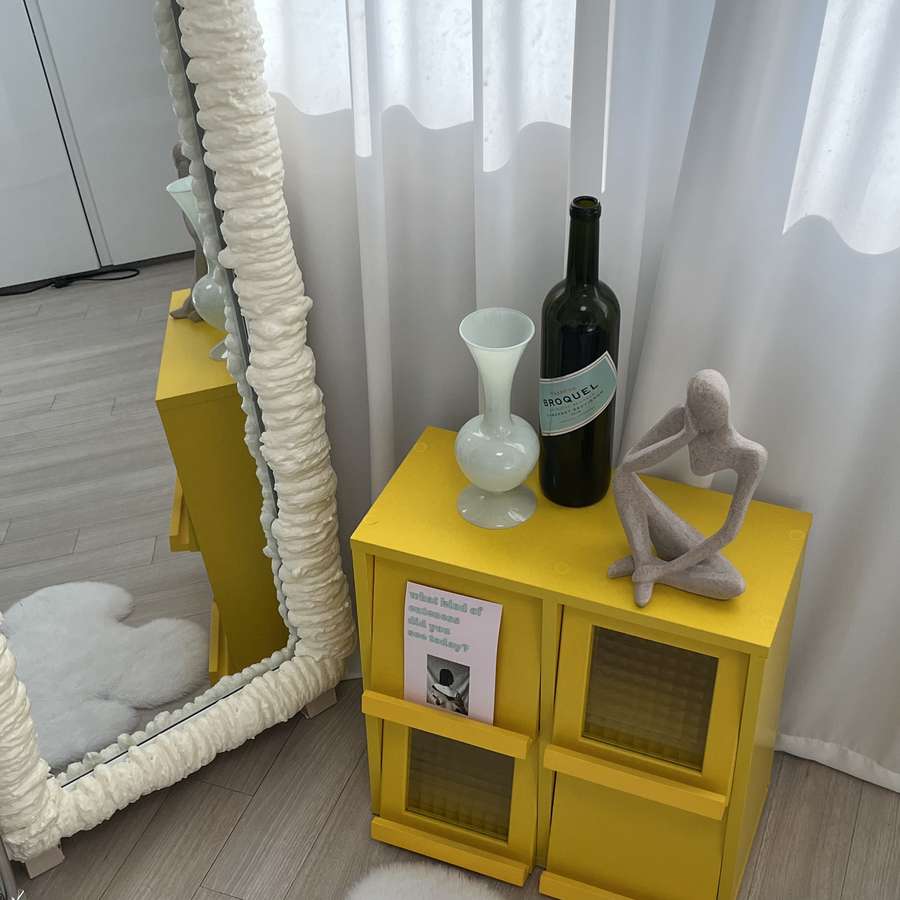 【Market B】FILMON Square wood cabinet -mini-