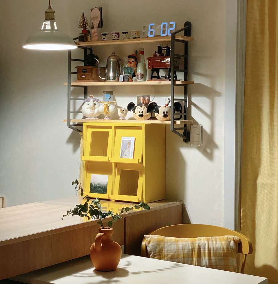 【Market B】FILMON Square wood cabinet -mini-