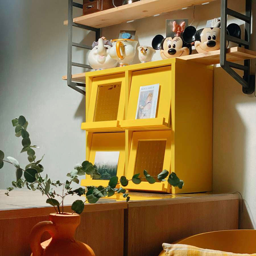 【Market B】FILMON Square wood cabinet -mini-