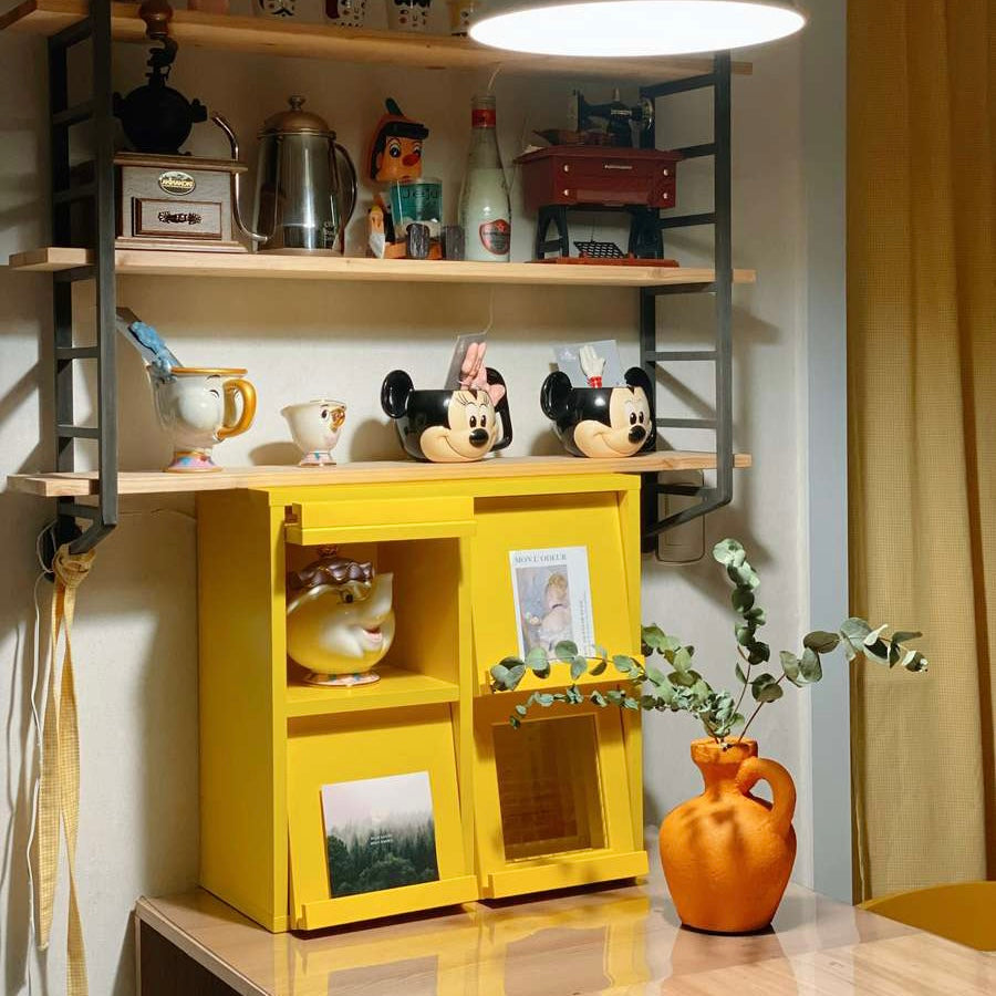 【Market B】FILMON Square wood cabinet -mini-