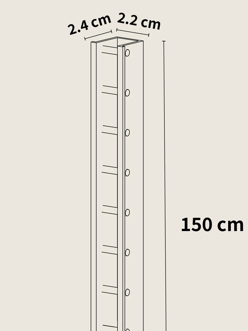 【STEEL WOOD】System shelf -ウォールタイプ-