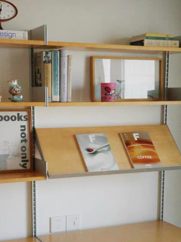 【STEEL WOOD natural】System shelf -ディスプレイラック-