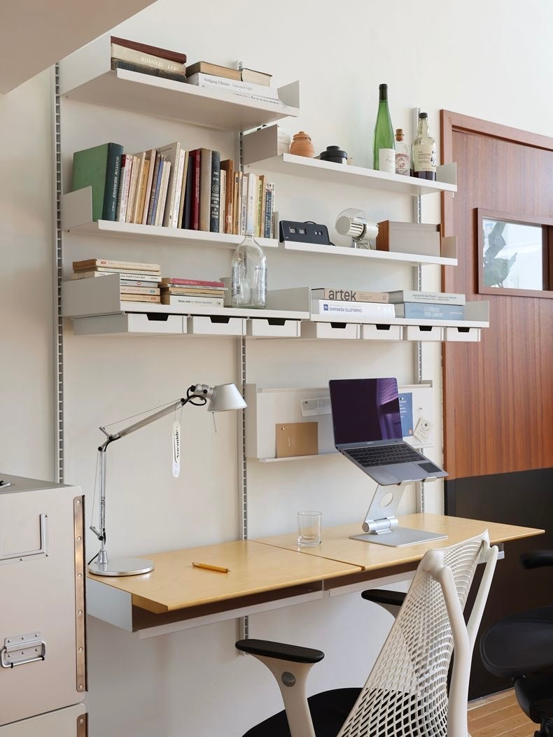 【STEEL WOOD natural】System shelf -デスクラック-