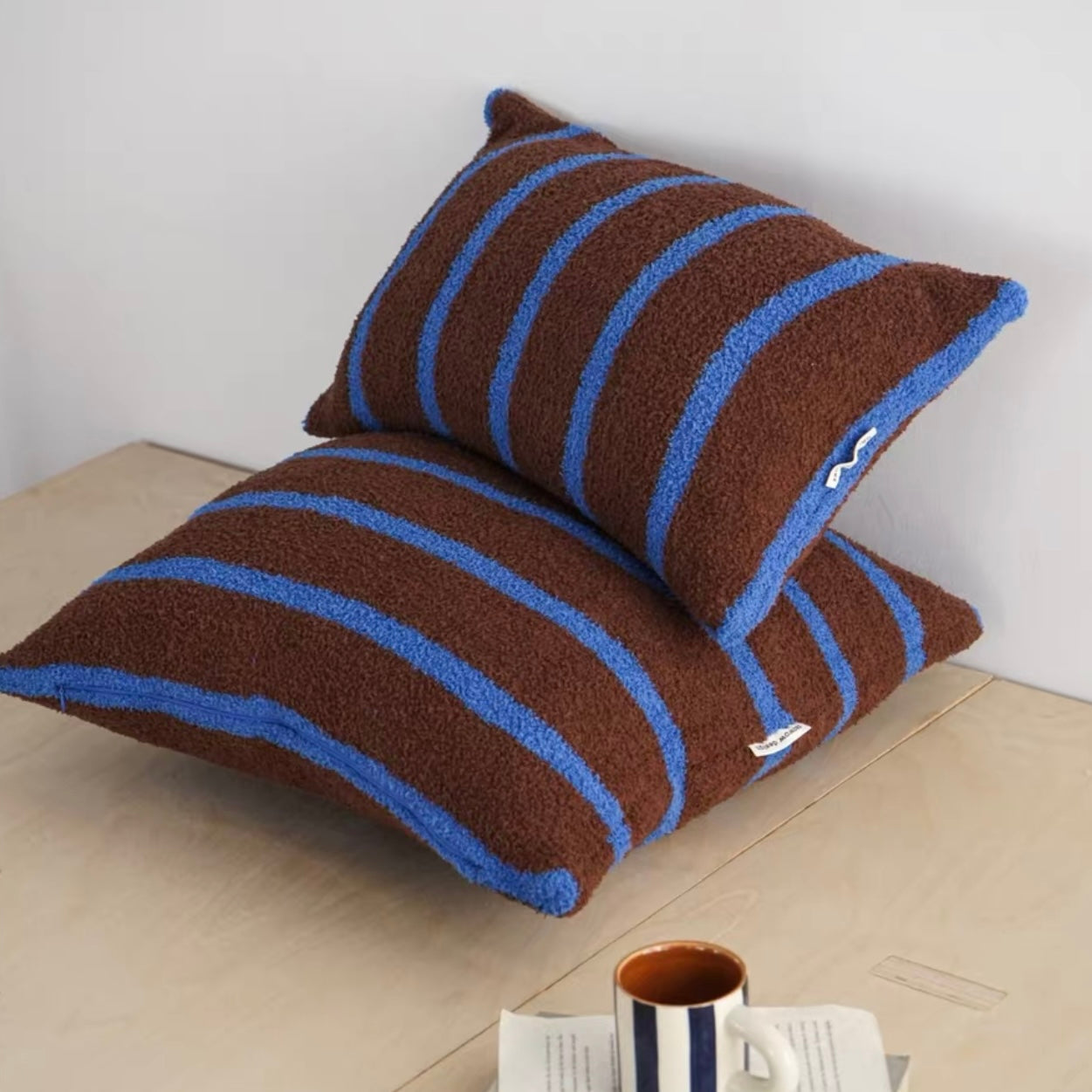 Moo wool cushion