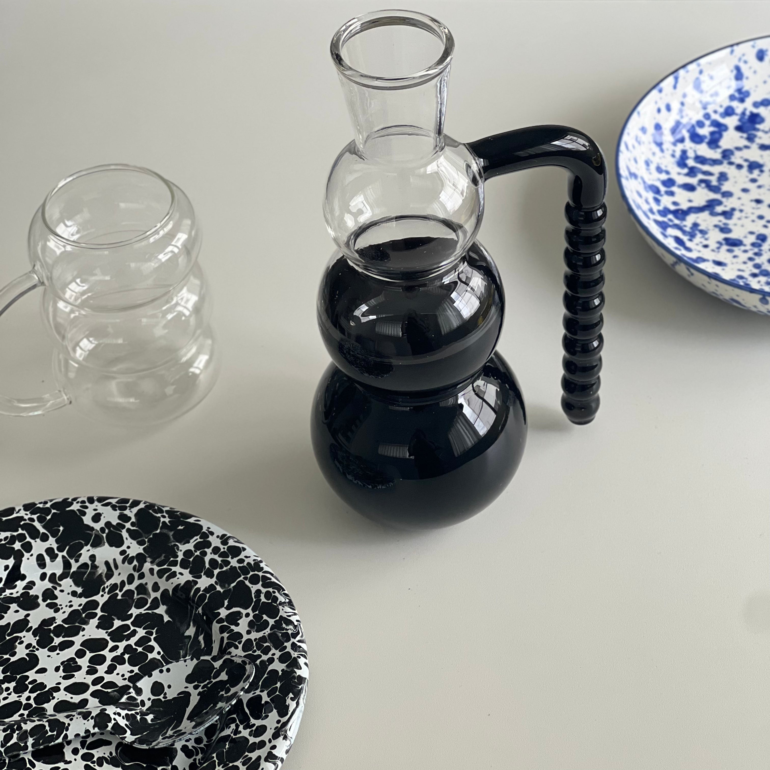 Bonbon colorful glass・pitcher