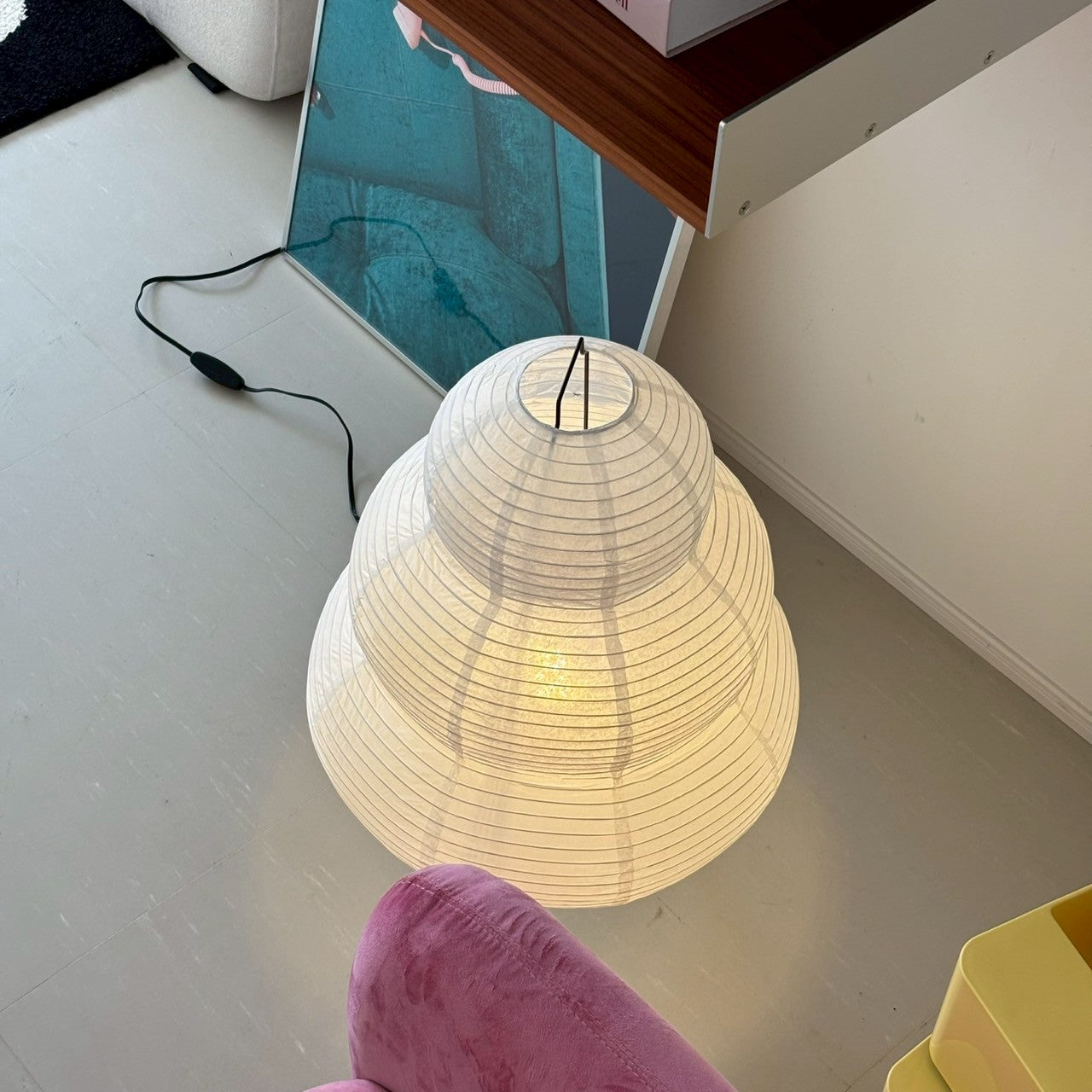 Donut cloud lamp