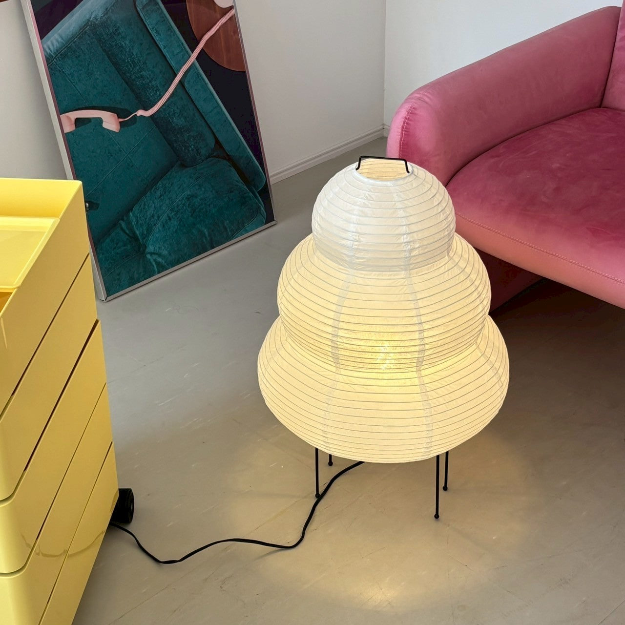 Donut cloud lamp