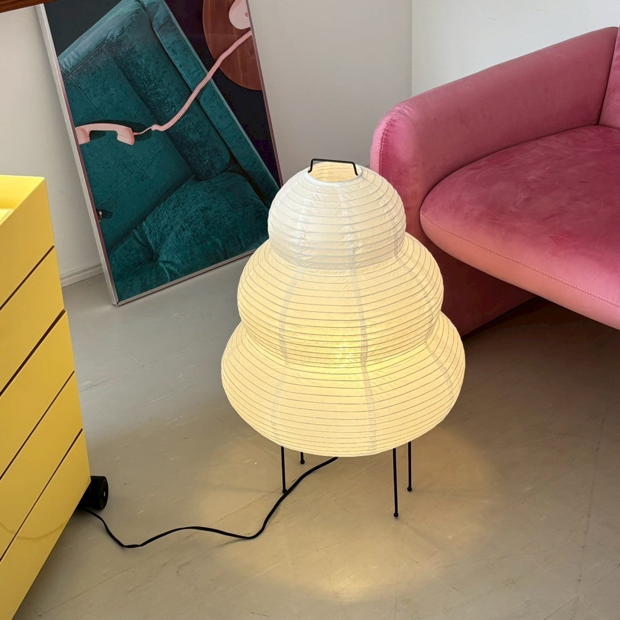 Donut cloud lamp
