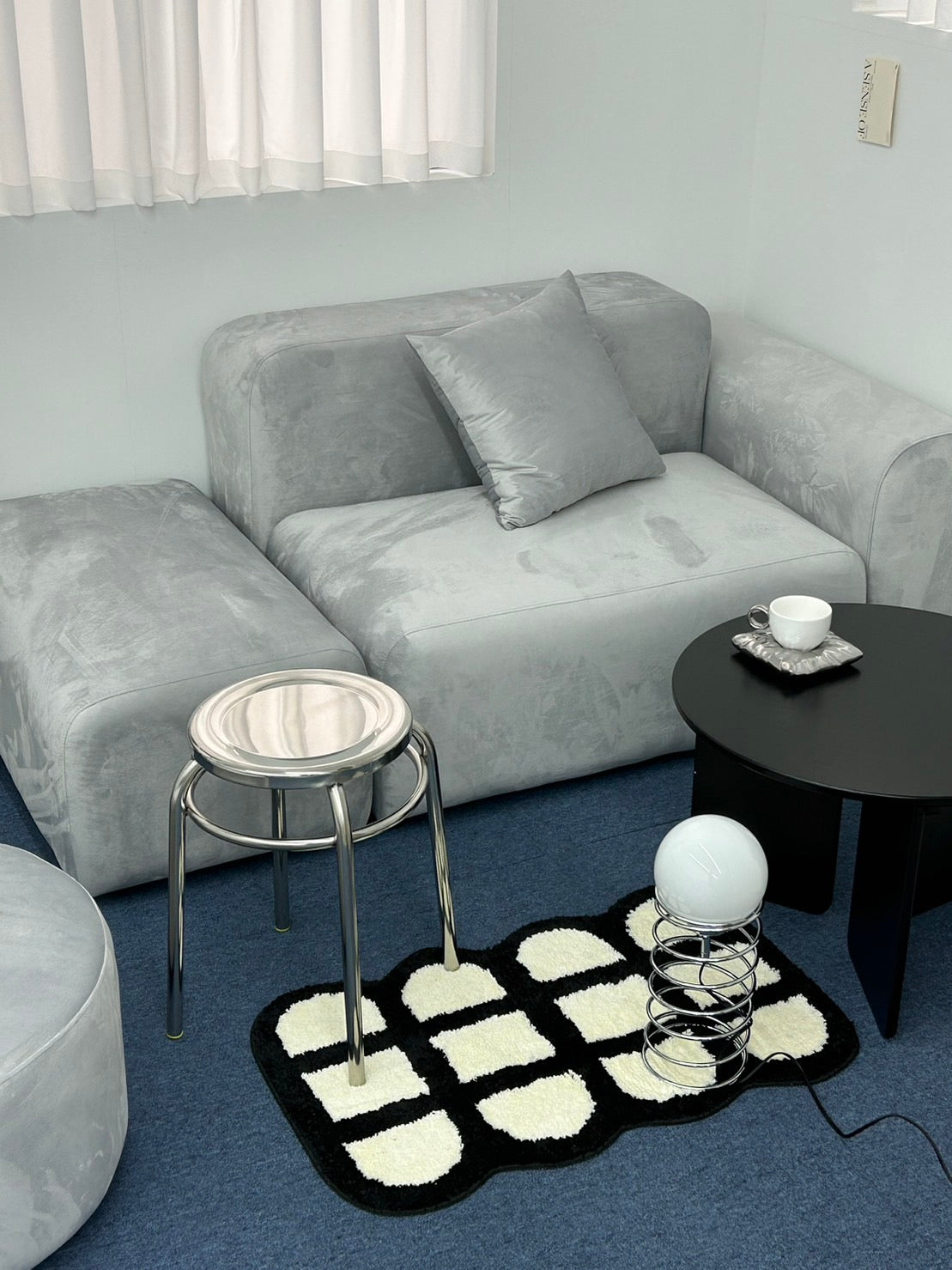 Pebble sofa -gray-
