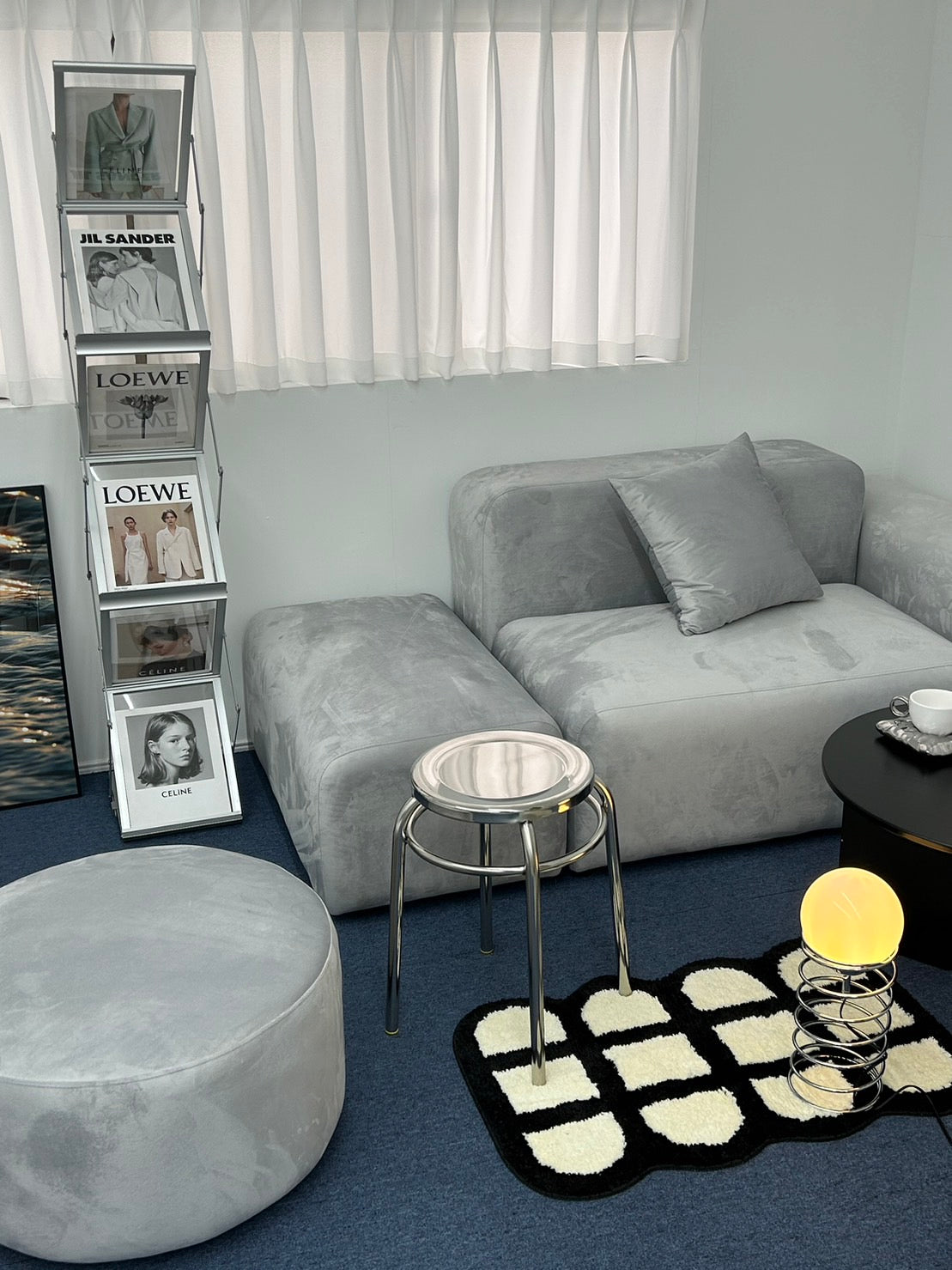 Pebble sofa -gray-