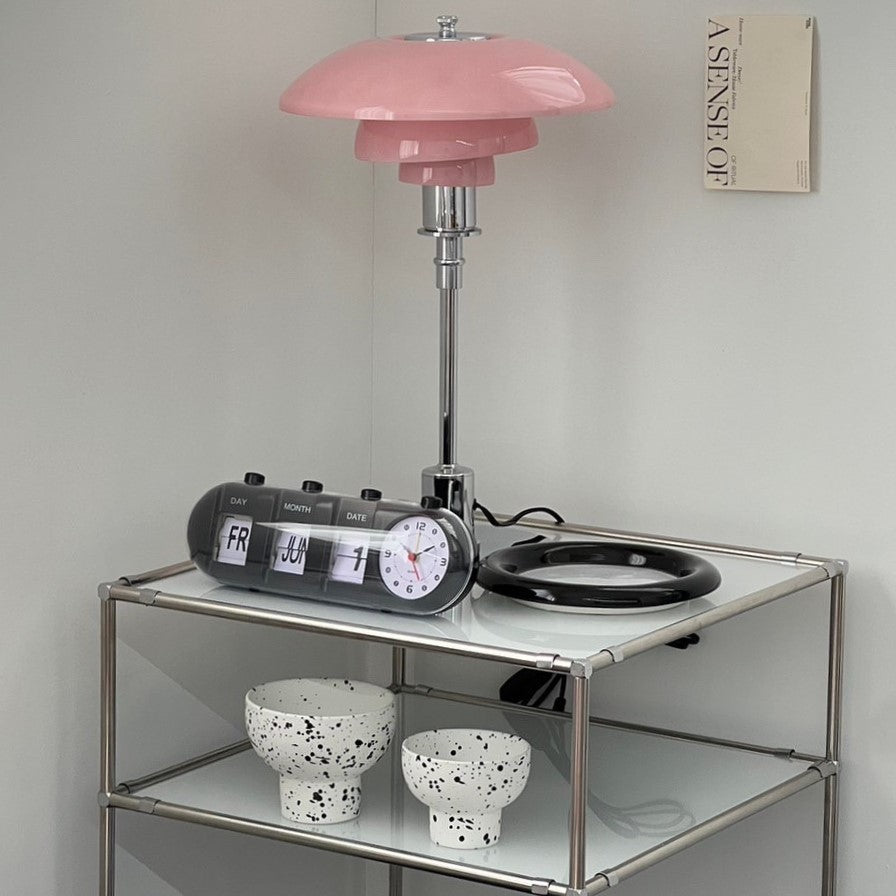 Push rétro clock